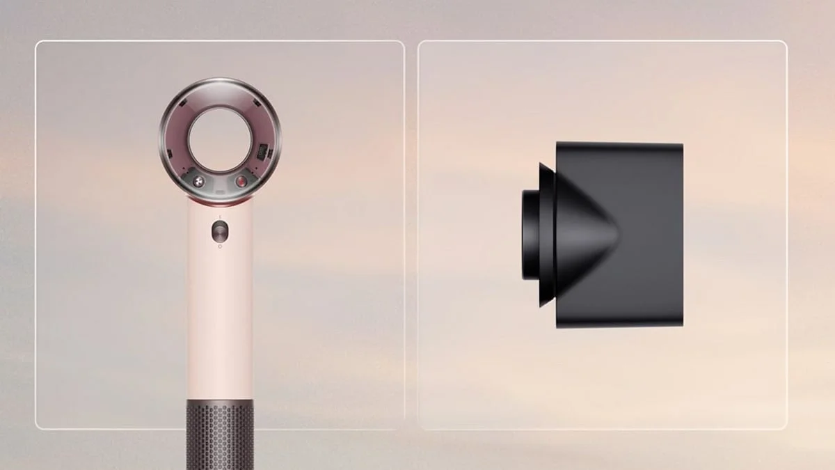 Dyson Supersonic Travel Hair Dryer in Ceramic Pink and Rose Gold
